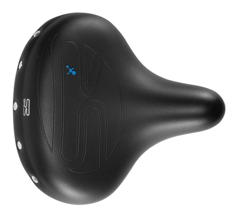 Siodło SELLEROYAL PREMIUM RELAXED 90st. DRIFTER STRENGTEX unisex żelowe + sprężyny czarne (NEW 2023)