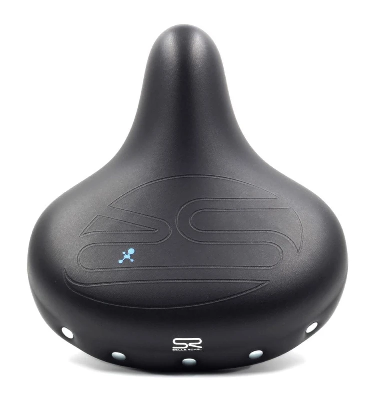 Siodło SELLEROYAL PREMIUM RELAXED 90st. DRIFTER STRENGTEX unisex żelowe + sprężyny czarne (NEW 2023)