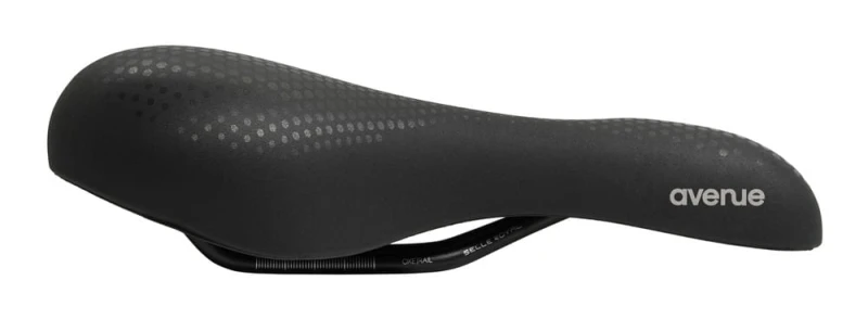 Siodło SELLEROYAL CLASSIC ATHLETIC 45st. AVENUE żelowe + elastomery unisex 450g (NEW 2023)