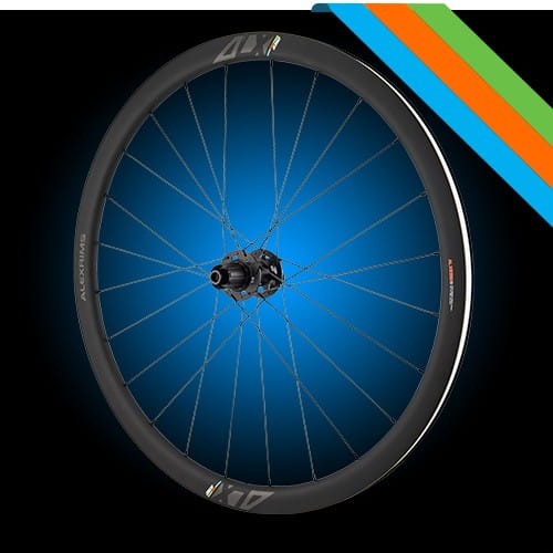 Koła gravelowe ALEXRIMS ALX835DABP, Karbonowe, 700C, Stożek 35mm, Tubeless ready, Disc brake Centerlock, Sztywna oś F12X100/R12X142, Waga 1610g (DWZ)