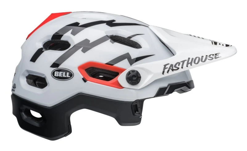 Kask full face BELL SUPER DH MIPS SPHERICAL fasthouse matte gloss black white roz. S (52–56 cm) (NEW)