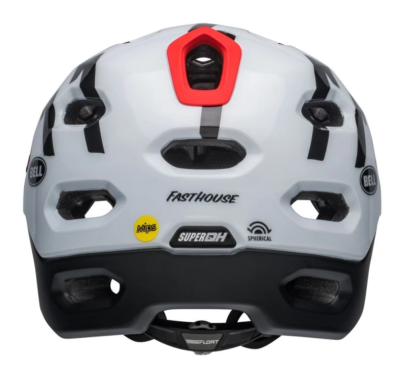 Kask full face BELL SUPER DH MIPS SPHERICAL fasthouse matte gloss black white roz. S (52–56 cm) (NEW)