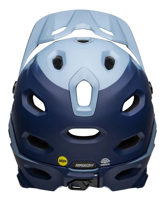 Kask full face BELL SUPER DH MIPS SPHERICAL matte light blue navy roz. L (58-62 cm) (NEW)