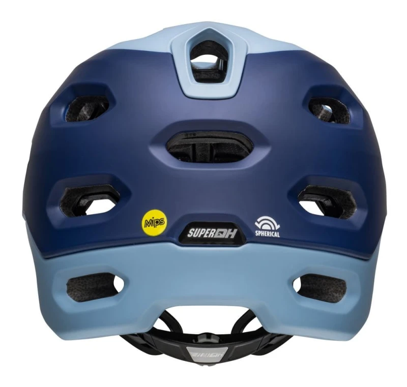 Kask full face BELL SUPER DH MIPS SPHERICAL matte light blue navy roz. L (58-62 cm) (NEW)