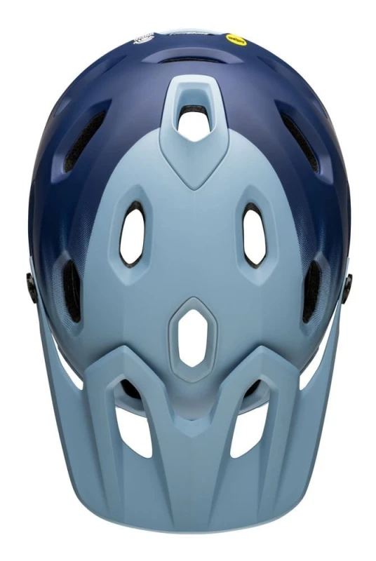 Kask full face BELL SUPER DH MIPS SPHERICAL matte light blue navy roz. L (58-62 cm) (NEW)