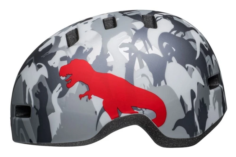 Kask dziecięcy BELL LIL RIPPER matte gray silver camosaurus roz. XS (45–52 cm) (NEW)