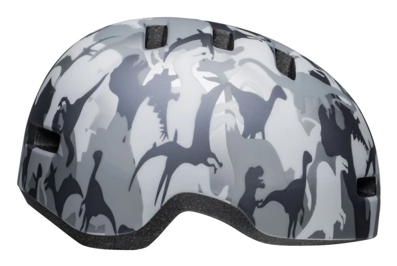 Kask dziecięcy BELL LIL RIPPER matte gray silver camosaurus roz. XS (45–52 cm) (NEW)