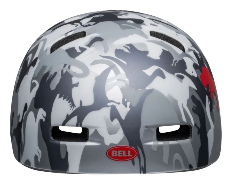 Kask dziecięcy BELL LIL RIPPER matte gray silver camosaurus roz. XS (45–52 cm) (NEW)
