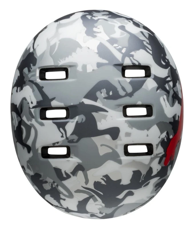 Kask dziecięcy BELL LIL RIPPER matte gray silver camosaurus roz. XS (45–52 cm) (NEW)