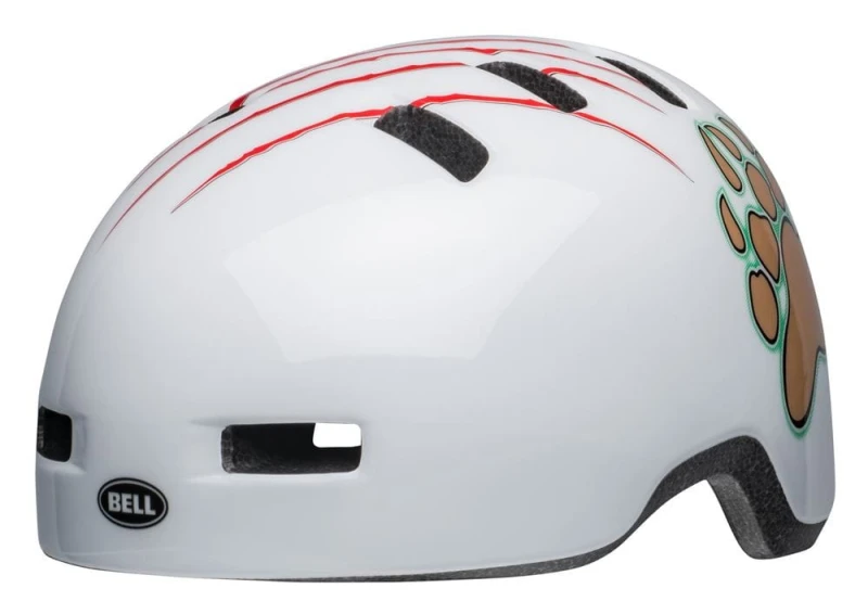Kask dziecięcy BELL LIL RIPPER white grizzly roz. XS (45–52 cm) (NEW)