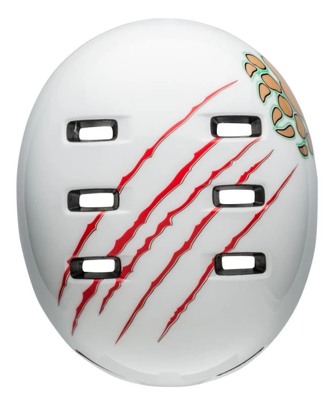 Kask dziecięcy BELL LIL RIPPER white grizzly roz. S (48–55 cm) (NEW)