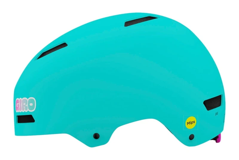 Kask dziecięcy juniorski GIRO DIME FS matte screaming teal roz. S (51-55 cm) (NEW)