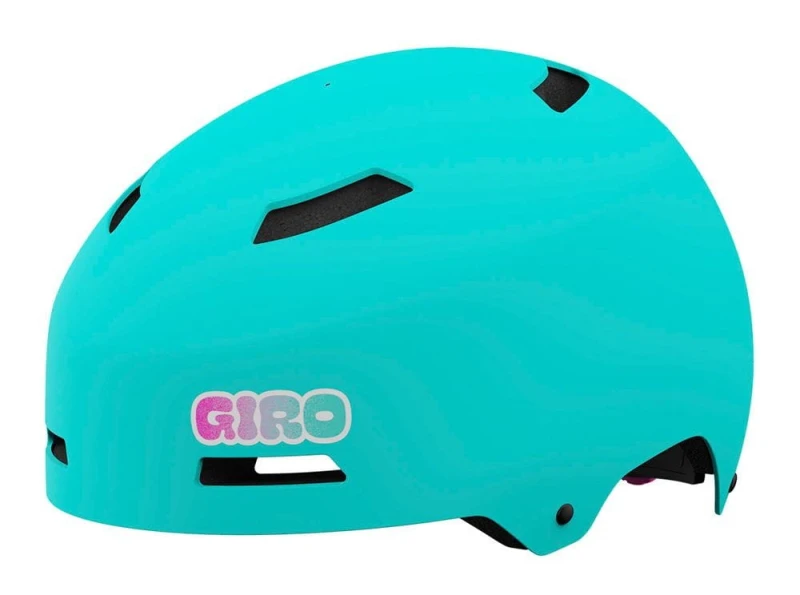 Kask dziecięcy juniorski GIRO DIME FS matte screaming teal roz. S (51-55 cm) (NEW)