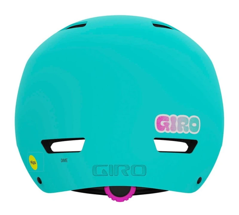 Kask dziecięcy juniorski GIRO DIME FS matte screaming teal roz. S (51-55 cm) (NEW)