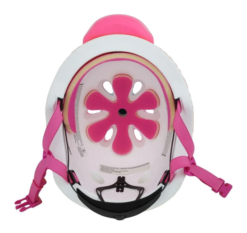 Kask dziecięcy juniorski C-PREME SUPER RAINBOW CORN pink roz. XS TODDLER FS 3+ (48-52 cm) (NEW)