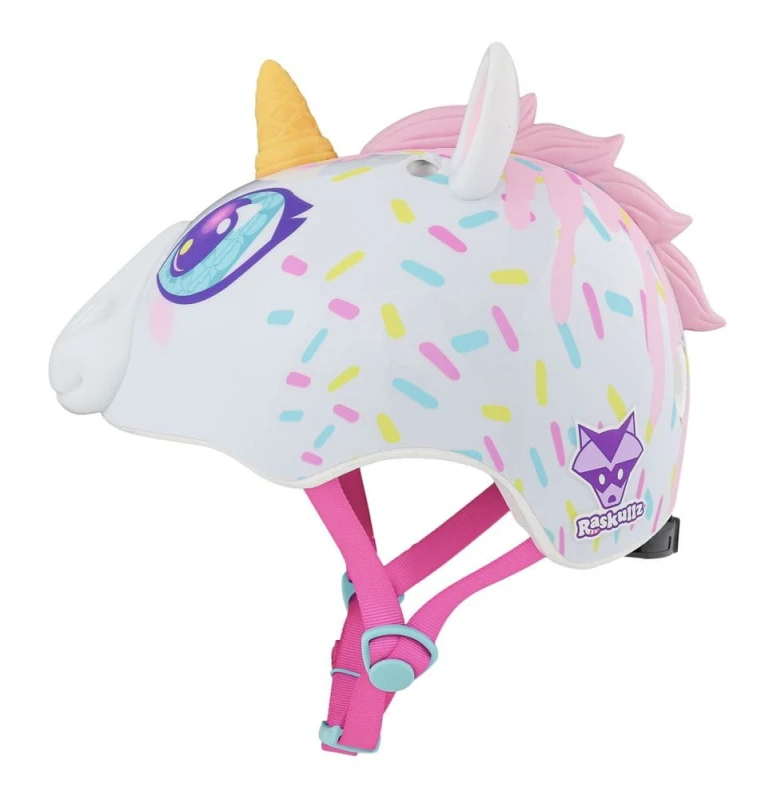 Kask dziecięcy juniorski C-PREME SUPER UNICORNE white roz. S CHILD FS 5+ (50-54 cm) (NEW)