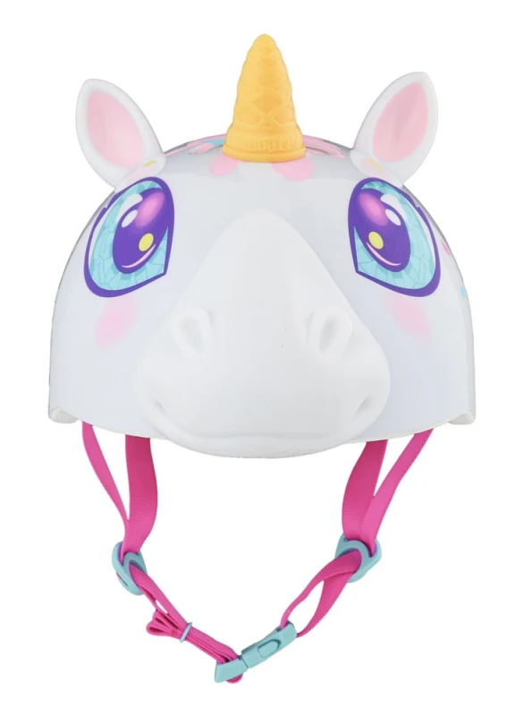 Kask dziecięcy juniorski C-PREME SUPER UNICORNE white roz. S CHILD FS 5+ (50-54 cm) (NEW)