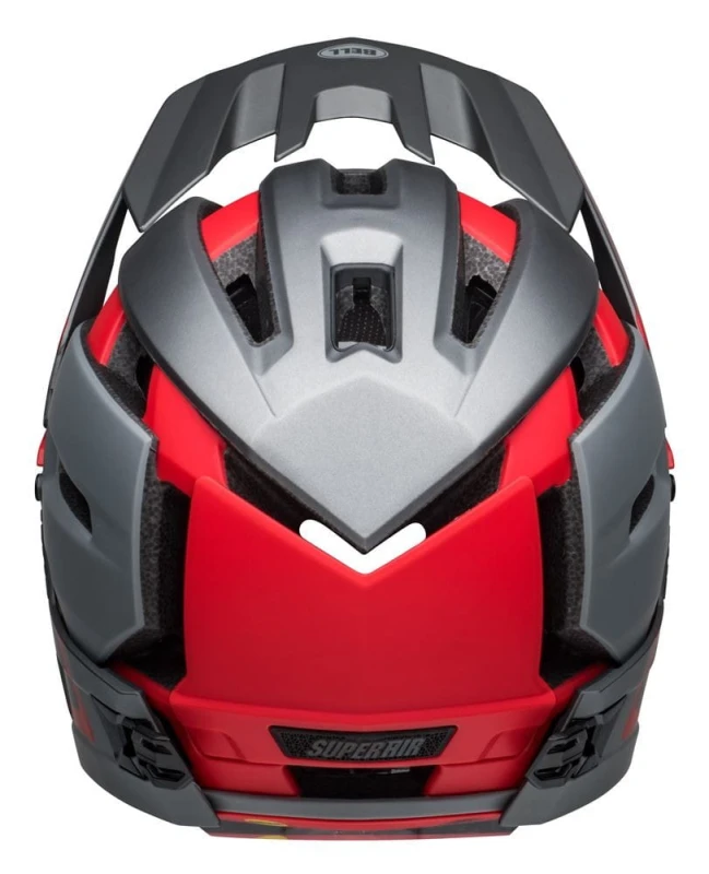 Kask full face BELL SUPER AIR R MIPS SPHERICAL matte gray red roz. M (55-59 cm) (NEW)