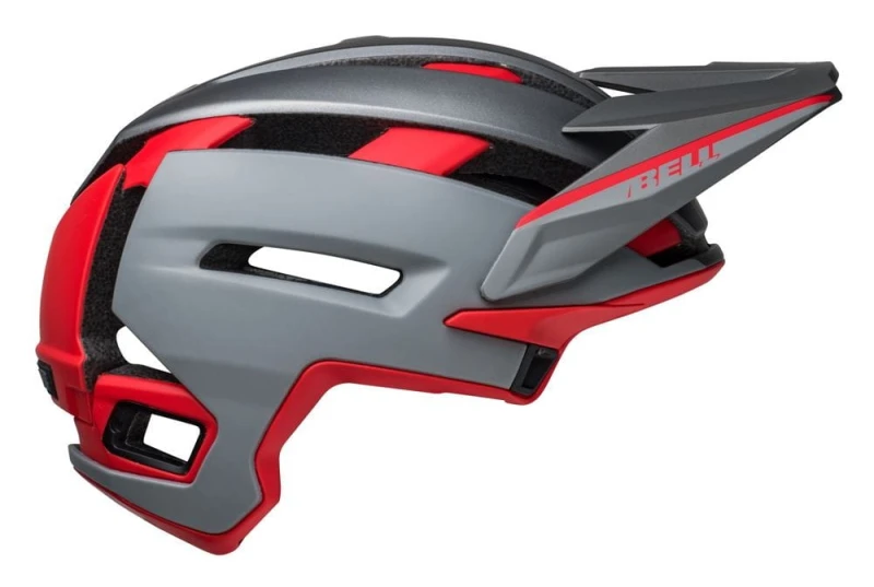 Kask full face BELL SUPER AIR R MIPS SPHERICAL matte gray red roz. M (55-59 cm) (NEW)