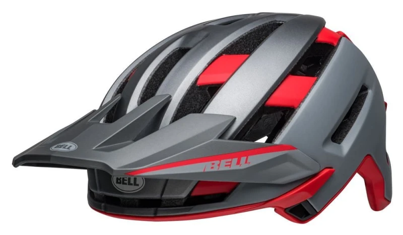 Kask full face BELL SUPER AIR R MIPS SPHERICAL matte gray red roz. M (55-59 cm) (NEW)