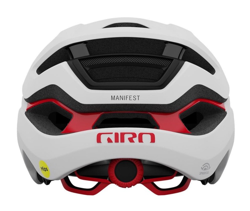 Kask mtb GIRO MANIFEST MIPS SPHERICAL matte white black roz. L (59-63 cm) (NEW)