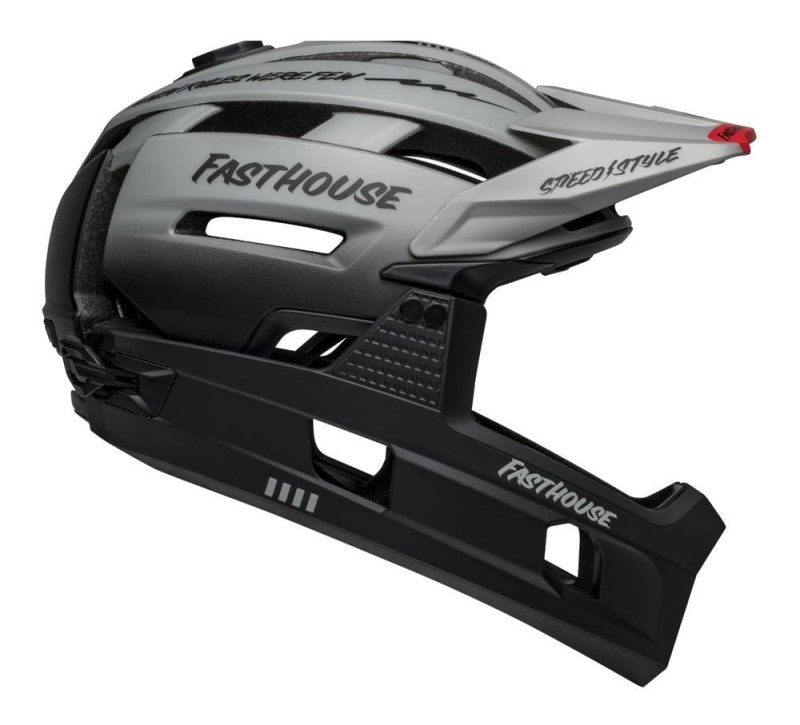 Kask full face BELL SUPER AIR R MIPS SPHERICAL matte gray black fasthouse roz. S (52-56 cm) (NEW)