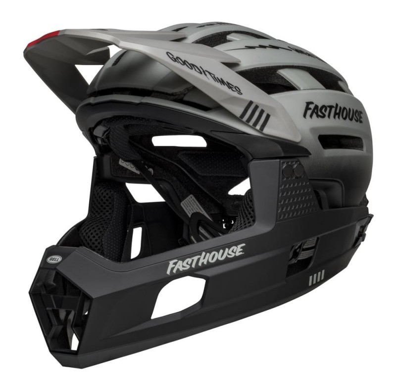 Kask full face BELL SUPER AIR R MIPS SPHERICAL matte gray black fasthouse roz. S (52-56 cm) (NEW)