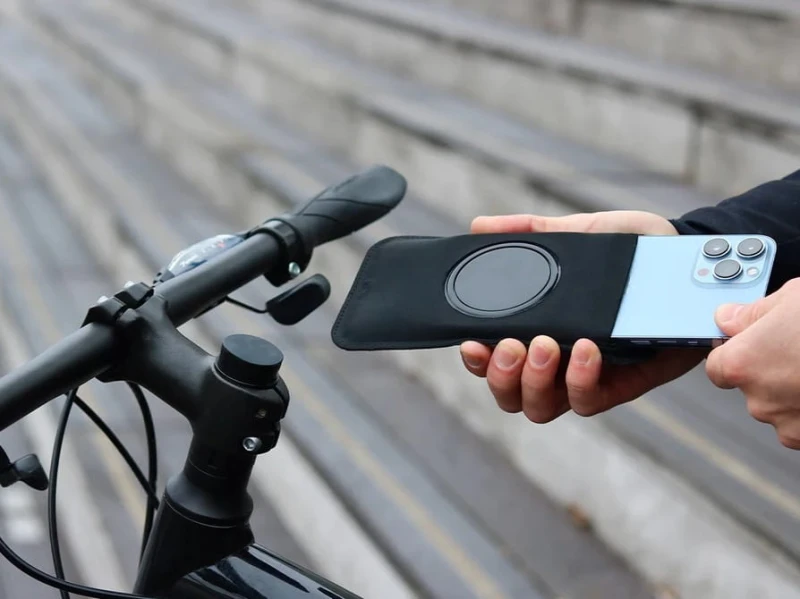 Uchwyt rowerowy na telefon SHAPEHEART STEM XL, Mocowanie na kapsel sterów (NEW)