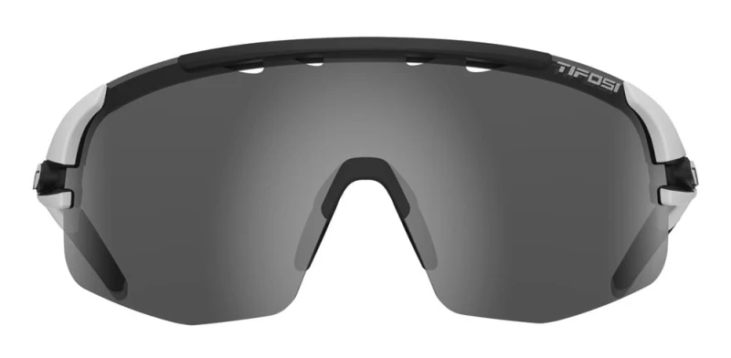 Okulary TIFOSI SLEDGE LITE matte white (3szkła Smoke, AC Red, Clear) (NEW)