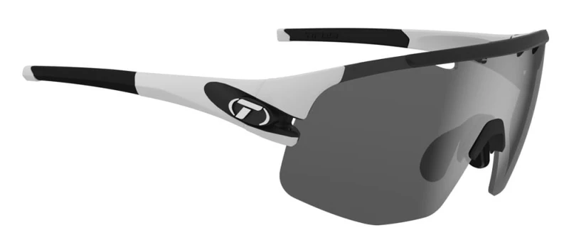 Okulary TIFOSI SLEDGE LITE matte white (3szkła Smoke, AC Red, Clear) (NEW)