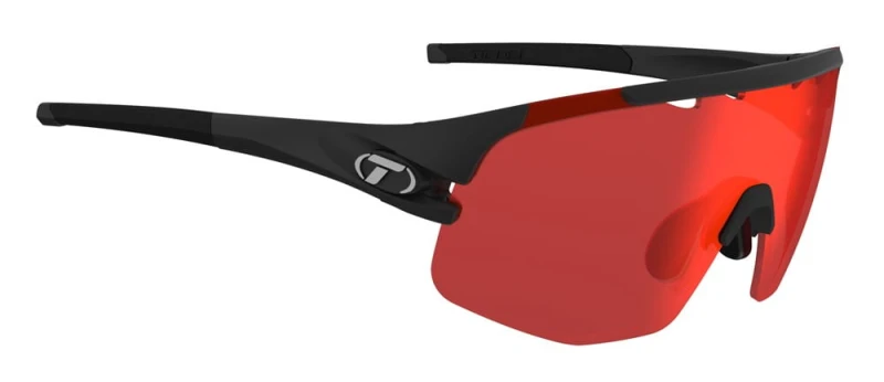 Okulary TIFOSI SLEDGE LITE FOTOTEC matte black (1szkło Clarion Red FOTOCHROM 74%-14% transmisja światła) (NEW)