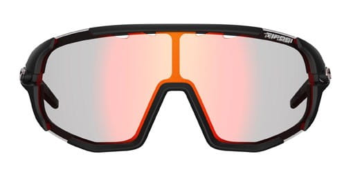 Okulary TIFOSI SLEDGE FOTOTEC matte black (1szkło Clarion Red FOTOCHROM 74%-14% transmisja światła) (NEW)