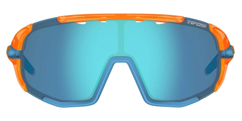 Okulary TIFOSI SLEDGE CLARION crystal orange (3szkła Clarion Blue, AC Red, Clear) (NEW)
