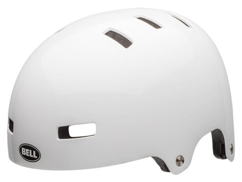 Kask bmx BELL LOCAL gloss white roz. S (51–55 cm) (NEW)