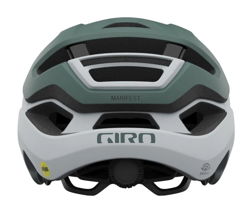 Kask mtb GIRO MANIFEST MIPS SPHERICAL matte gray green roz. M (55-59 cm) (NEW)