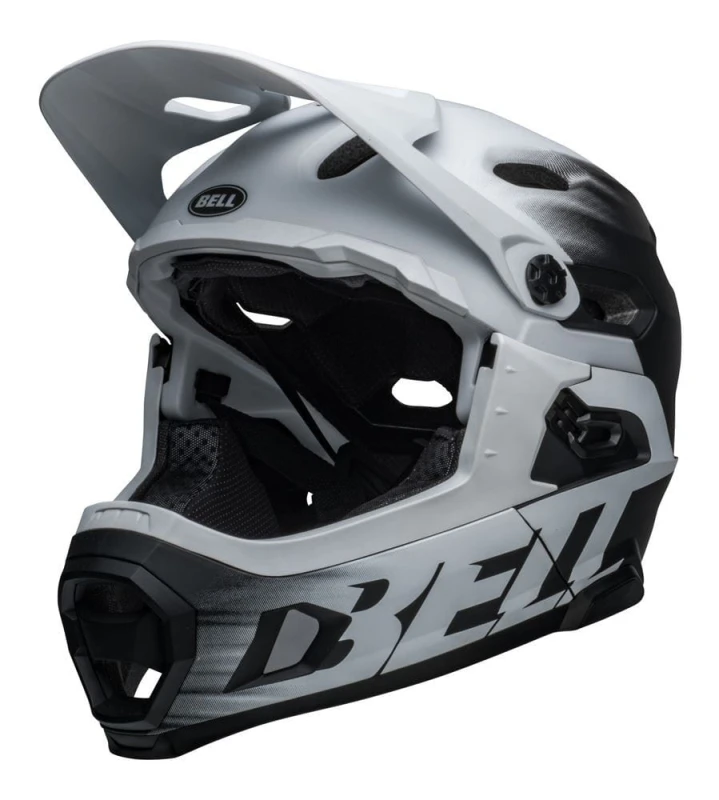 Kask full face BELL SUPER DH MIPS SPHERICAL matte black white roz. M (55-59 cm) (NEW)