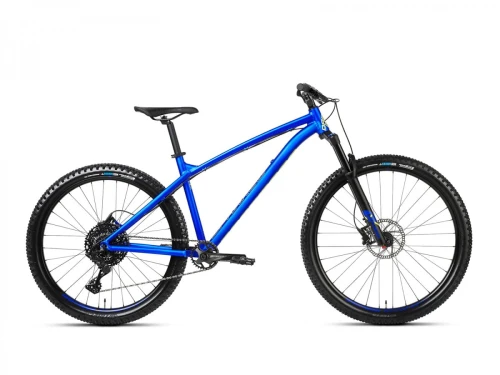 Rower Sparrow, koło przód 29"/tył 27.5", Space Blue/Lemon mat, Large