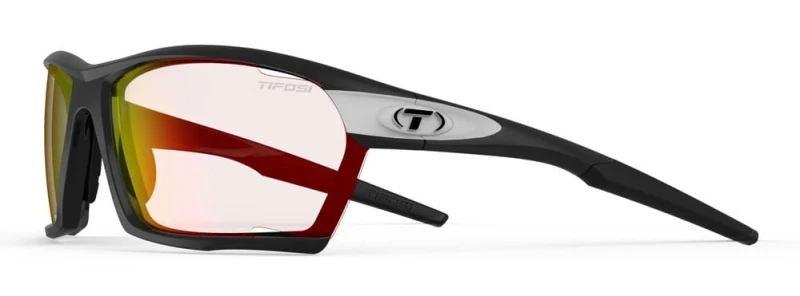 Okulary TIFOSI KILO FOTOTEC black white (1szkło Clarion Red FOTOCHROM 74%-14% transmisja światła) (NEW)