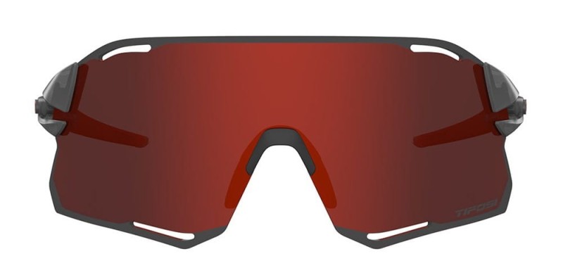 Okulary TIFOSI RAIL RACE CLARION satin vapor (2szkła Clarion Red 14,7% transmisja światła, 95,6% Clear) (LIMITED EDITION) (NEW)