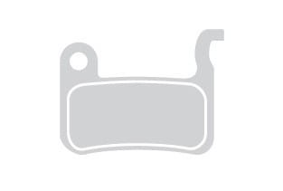 Klocki organiczne do ham. tarcz. Shimano XTR M9000/M9020/M987/M988/M985 XT M8000/M785 SLX M7000/M675/M666 Deore M6000/M615