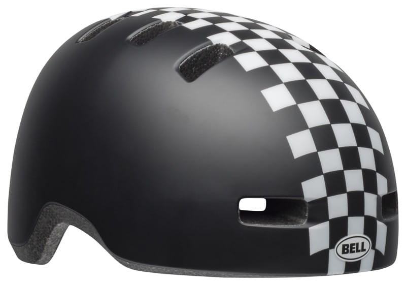 Kask dziecięcy BELL LIL RIPPER checkers matte black white roz. XS (45–52 cm) (NEW)