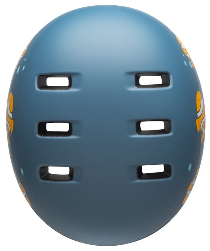 Kask dziecięcy BELL LIL RIPPER clown fish matte gray blue roz. S (48–55 cm) (NEW)