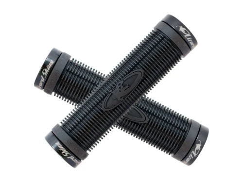 Chwyty kierownicy LIZARDSKINS CHARGER LOCK-ON klamry czarne 130mm czarne (NEW)