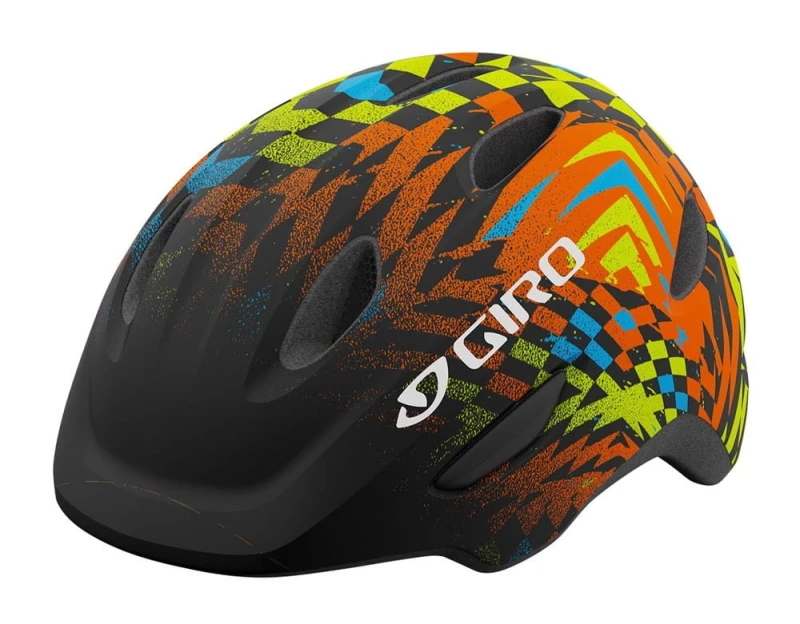 Kask dziecięcy GIRO SCAMP INTEGRATED MIPS matte black check fade roz. XS (45-49 cm) (NEW)