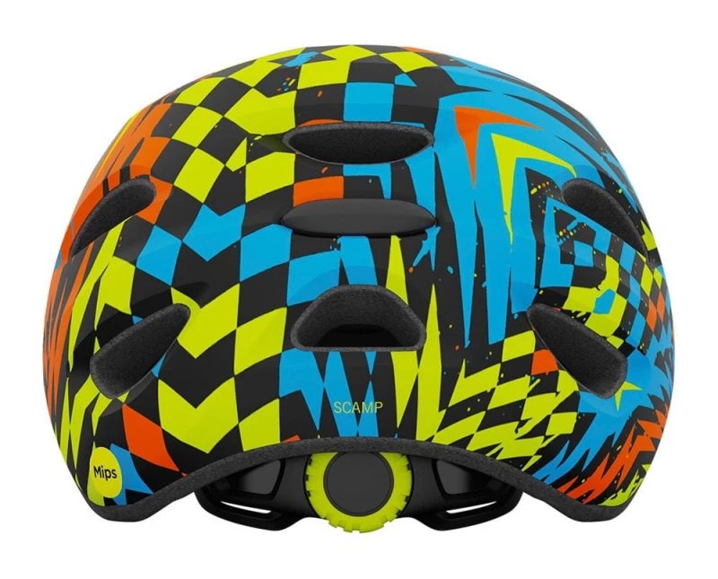 Kask dziecięcy GIRO SCAMP INTEGRATED MIPS matte black check fade roz. XS (45-49 cm) (NEW)