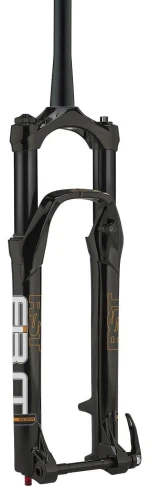 Amortyzator FIRST 29 TRL 100mm, taper 28,6-1,5x260x0, czarny, Disc, oś QR15 mm