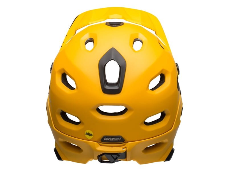 Kask full face BELL SUPER DH MIPS SPHERICAL matte gloss yellow black roz. L (58-62 cm) (DWZ)