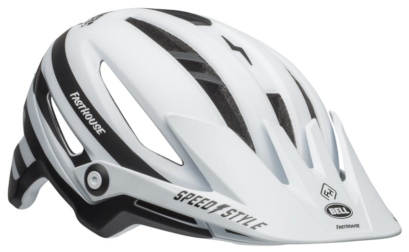 Kask mtb BELL SIXER INTEGRATED MIPS fasthouse stripes matte white black roz. S (52–56 cm) (NEW)