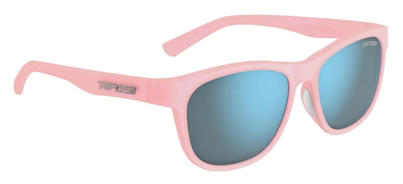 Okulary TIFOSI SWANK satin crystal blush (1 szkło Smoke Bright Blue 11,2% transmisja światła) (NEW)
