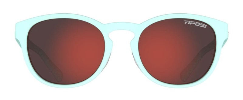Okulary TIFOSI SVAGO satin crystal teal (1 szkło Smoke Red 15,4% transmisja światła) (NEW)